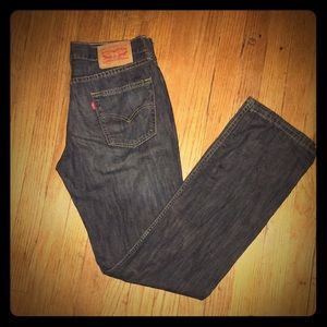 Here’s pair of original Levi blue jean pants